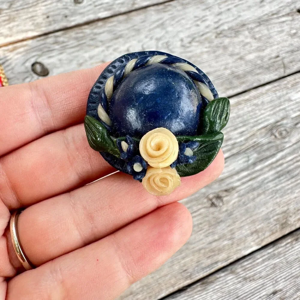 Vintage Jewelry Hat Brooch Hat Pin